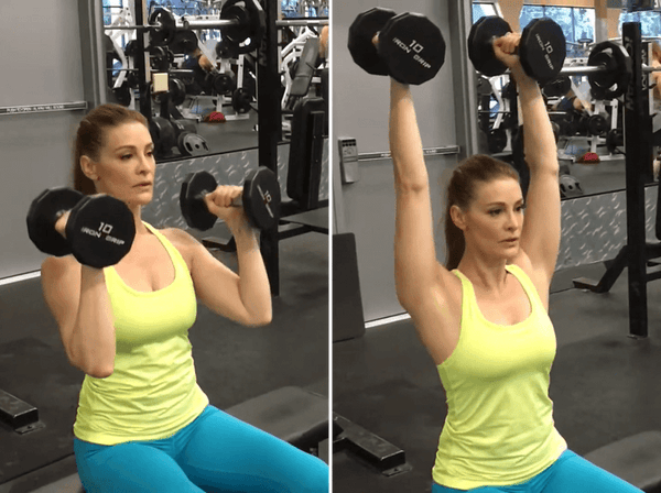 Dumbbell Neutral Grip Overhead Press