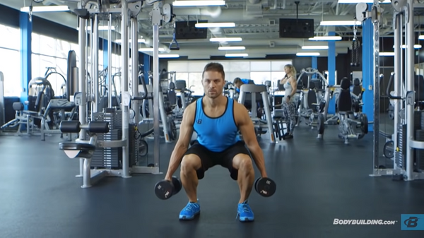 Dumbbell squat