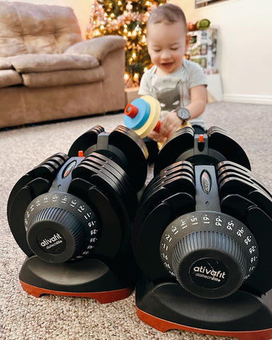 Ativafit adjustable dumbbells