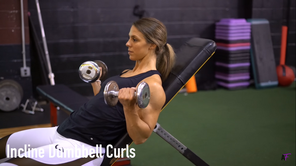 Incline Dumbbell Curls