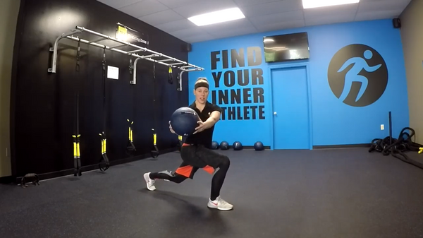 Lunges with rotation
