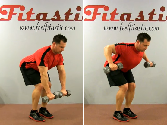 Dumbbell Bent-over Row