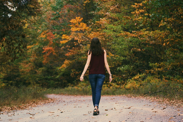 Walking woman