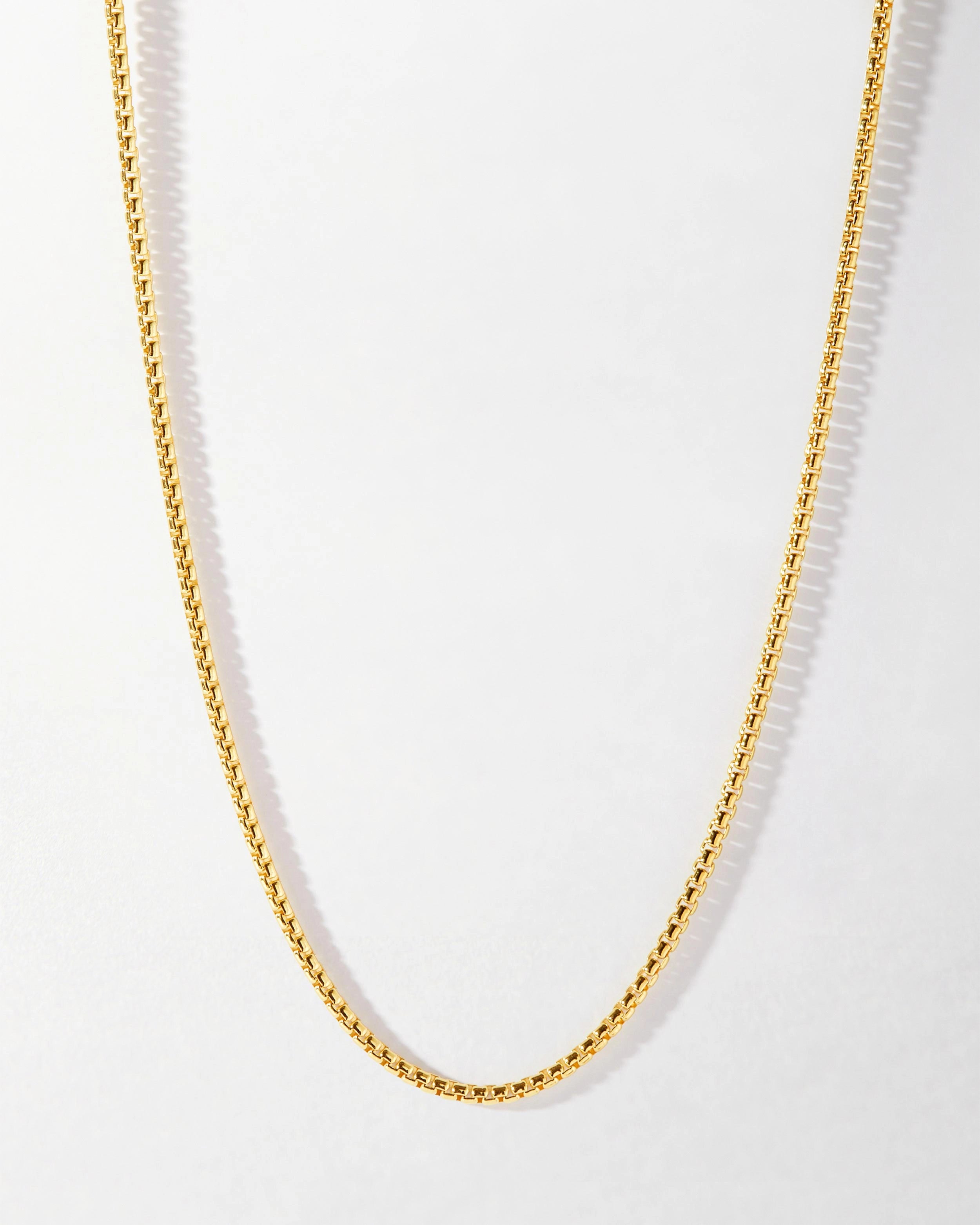 Gold Ball Chain Necklace EDGE of EMBER