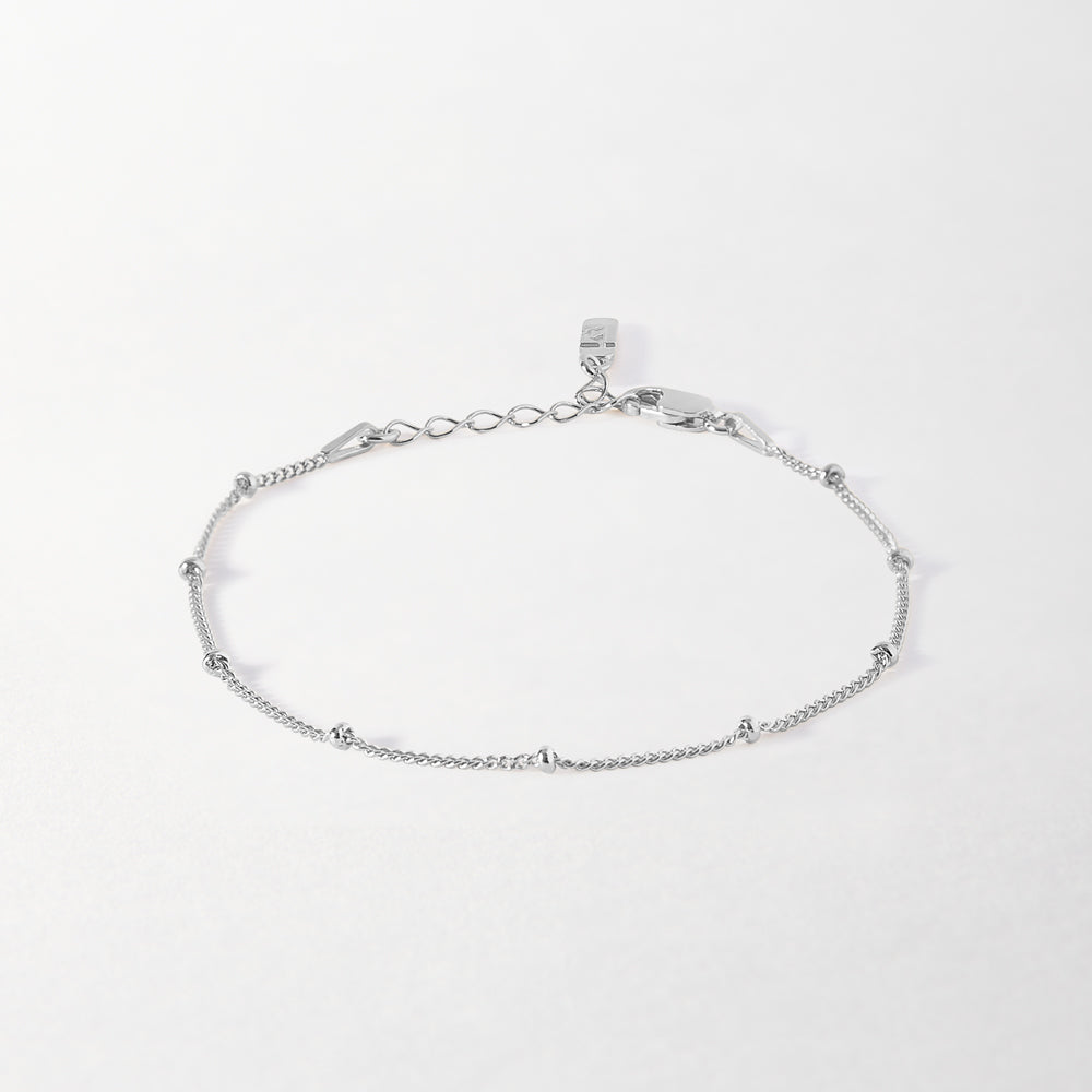 Nike Sterling Silver Ball Chain Necklace 