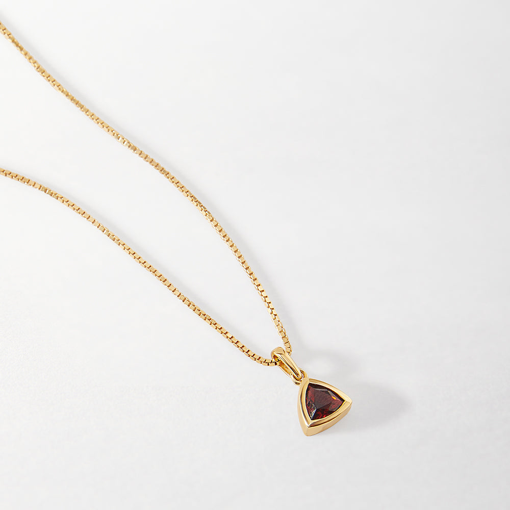 Birthstone Necklace - Gold