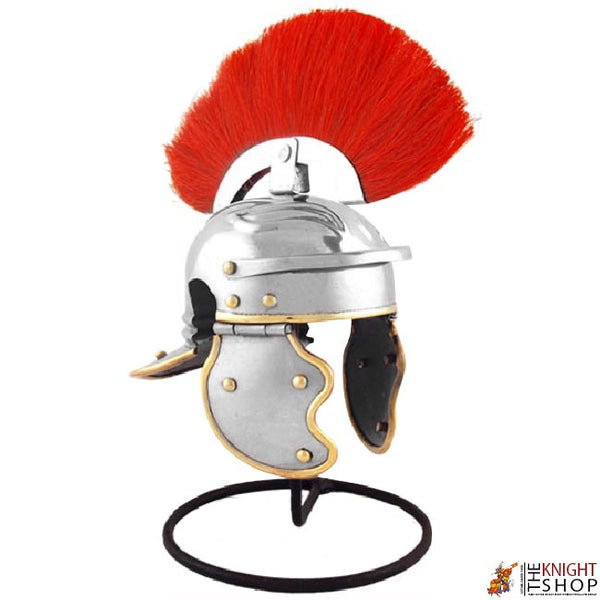 roman centurion helmet sideways