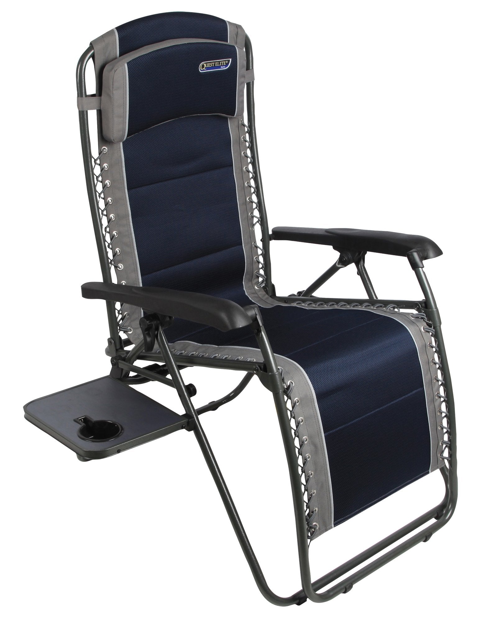 Quest Elite Ragley Pro Relaxer Chair with Side Table Camping Caravan