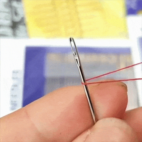 Self-threading needles (12-pack)