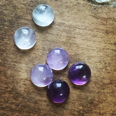 Amethyst Cabochons