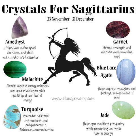Crystals for Sagittarius