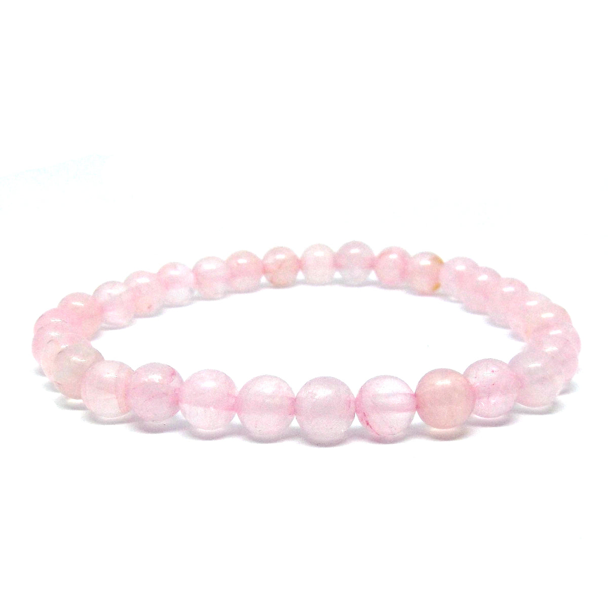 Rose Quartz Gemstone Healing Bracelet for Love – Eluna Jewelry Designs