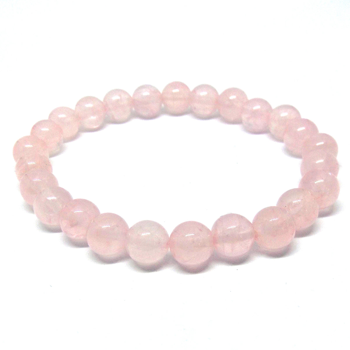 Rose Quartz Gemstone Healing Bracelet for Love – Eluna Jewelry Designs