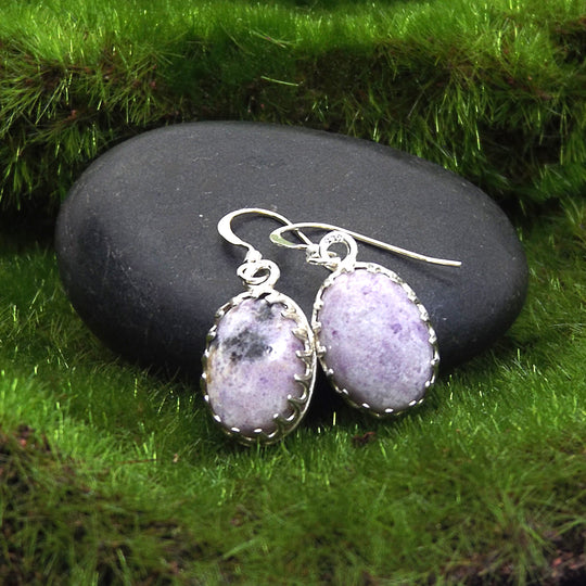  Artisan Made Purple Sugalite Earrings