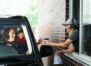 Standing out in drive-thru service