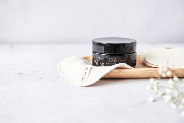 Superfood Cleansing Balm Ritual | Nunaia Beauty | Vegan Cleansing balm