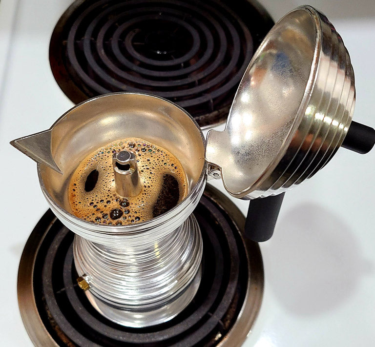 PRODUCT REVIEW - ALESSI PULCINA ESPRESSO MAKER – KAHA Coffee Roasters