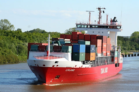 Coffee Transported by Boat