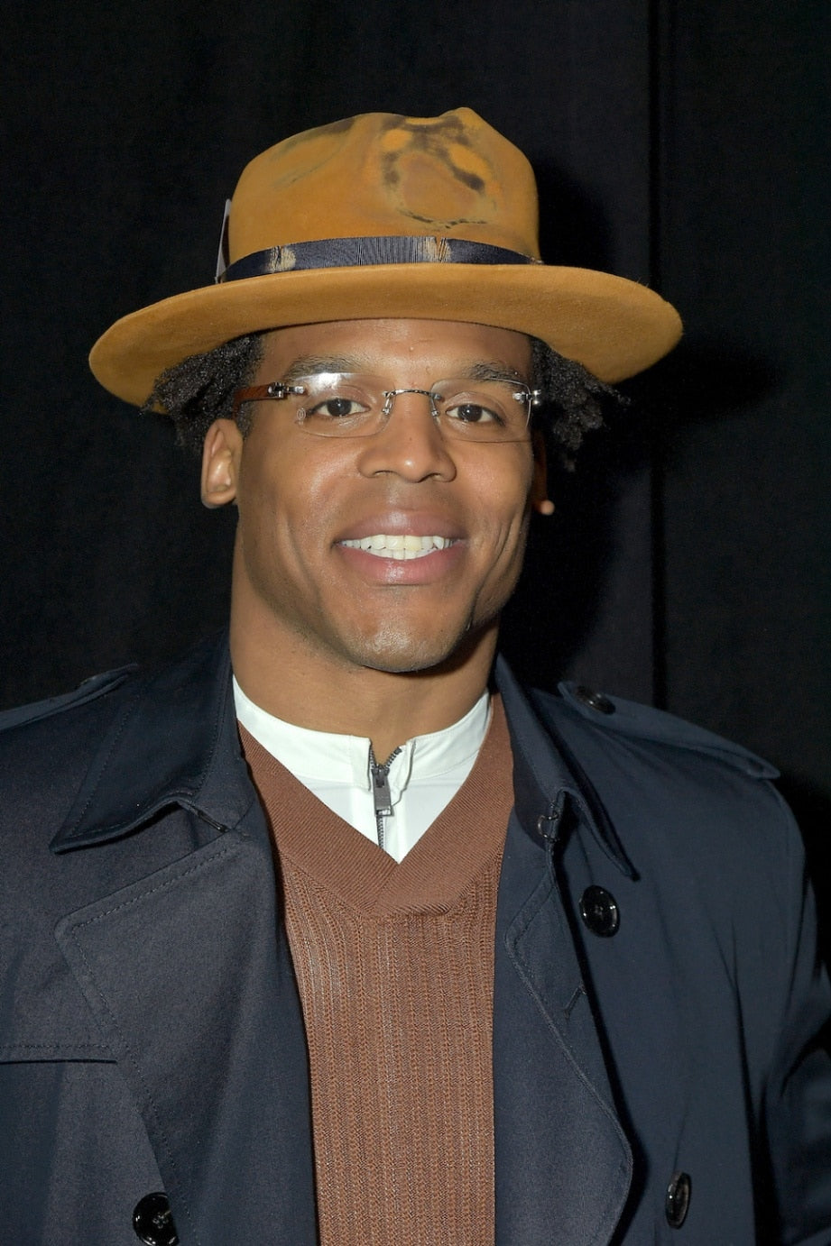 Newton in a wide-brim, suede billy jack hat. (Photo by Michael Loccisano/Getty Images).