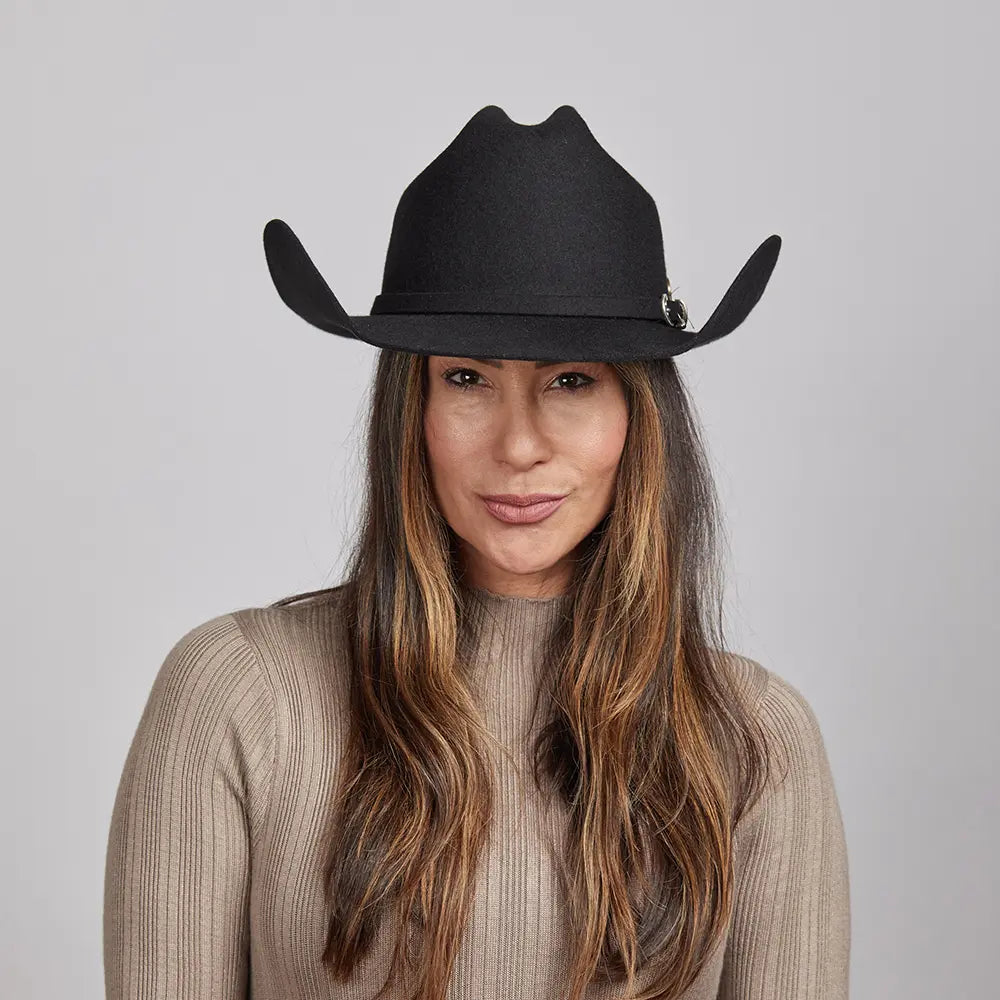 Cattleman | Womens Felt Cowgirl Hat with Western Hat Band - American Hat Makers product image