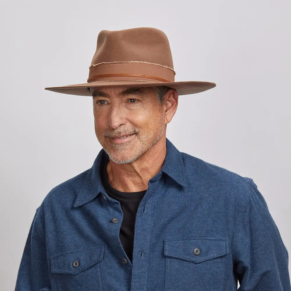 Jawa Brown Felt Fedora Hat Mens FW23 American Hat Makers 3