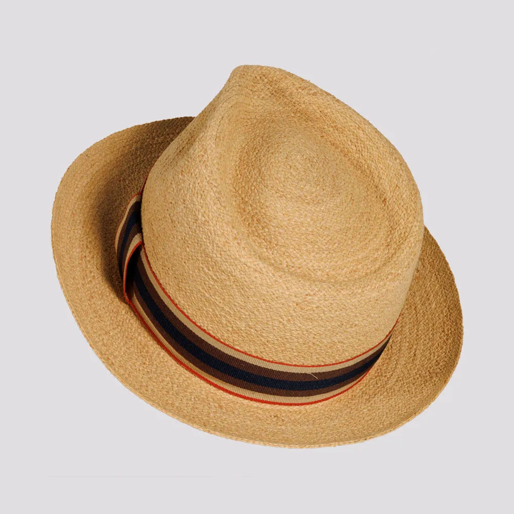 Oslo Natural Straw Sun Hat American Hat Makers Top