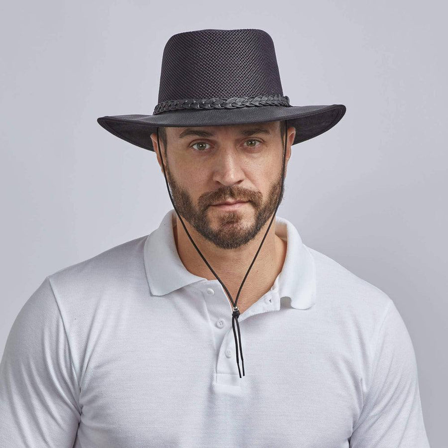 Mens Sun Hat - The Wide Brim Breeze by American Hat Makers