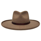 Hudson - Pencil Rim Felt Fedora Hat by American Hat Makers