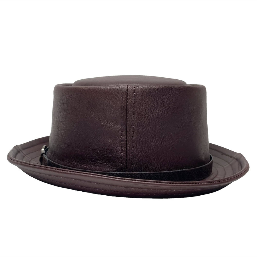 Rumble Leather Pork Pie Hat | American Hat Makers