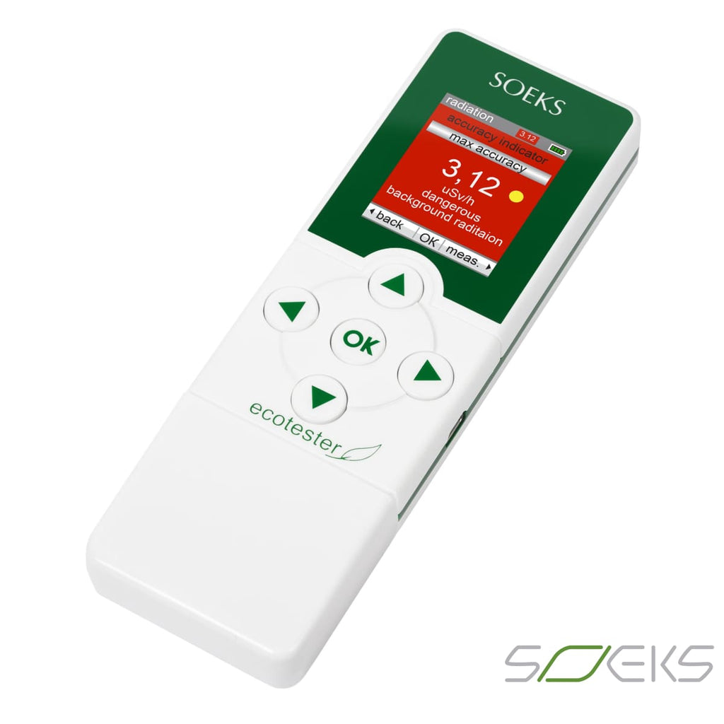 在庫一掃】 SOEKS EcoTester NUC-076 V5 放射線量測定器