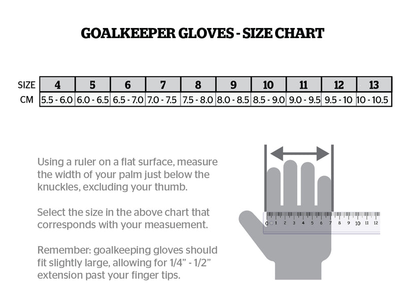 Goalie Glove Size Chart Hockey