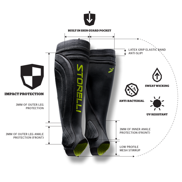 Download Storelli BodyShield Soccer Leg Guard & Shin Guard - White ...