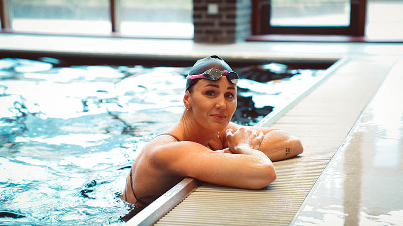 Swim Mom and her fight for women's sport