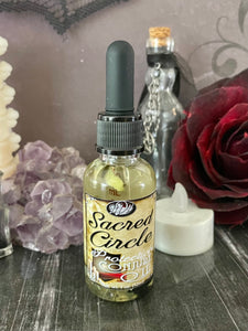 Sacred Circle Conjure Oil | Protection | Stability | Safety | Security | Home Sweet Home | Safe Haven