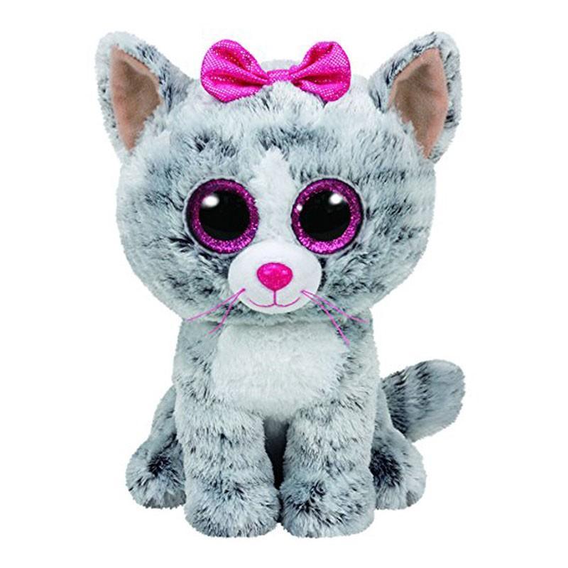 fluffy cat stuffed animal