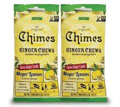 Chimes Meyer Lemon Ginger Chews 42.5g