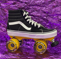 built in roller skate shoes