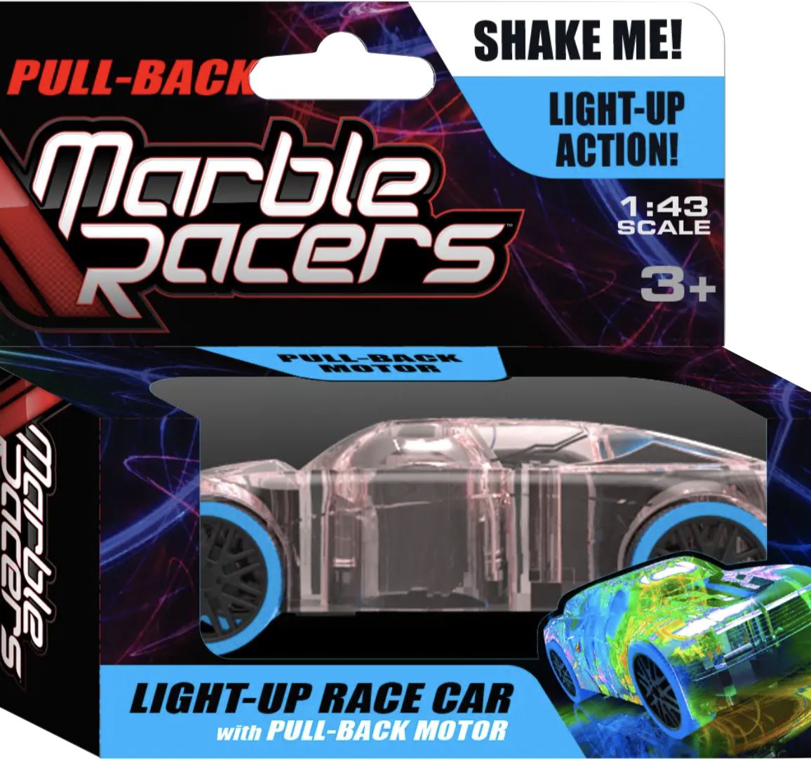 pull back marble racers