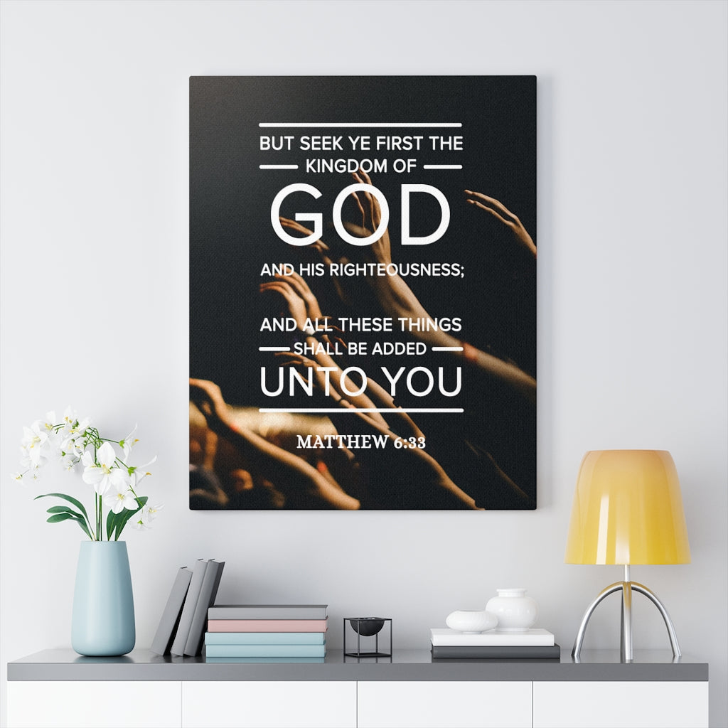 My Kingdom Is Not Of This World - Jesus Quote - Posters and Art Prints