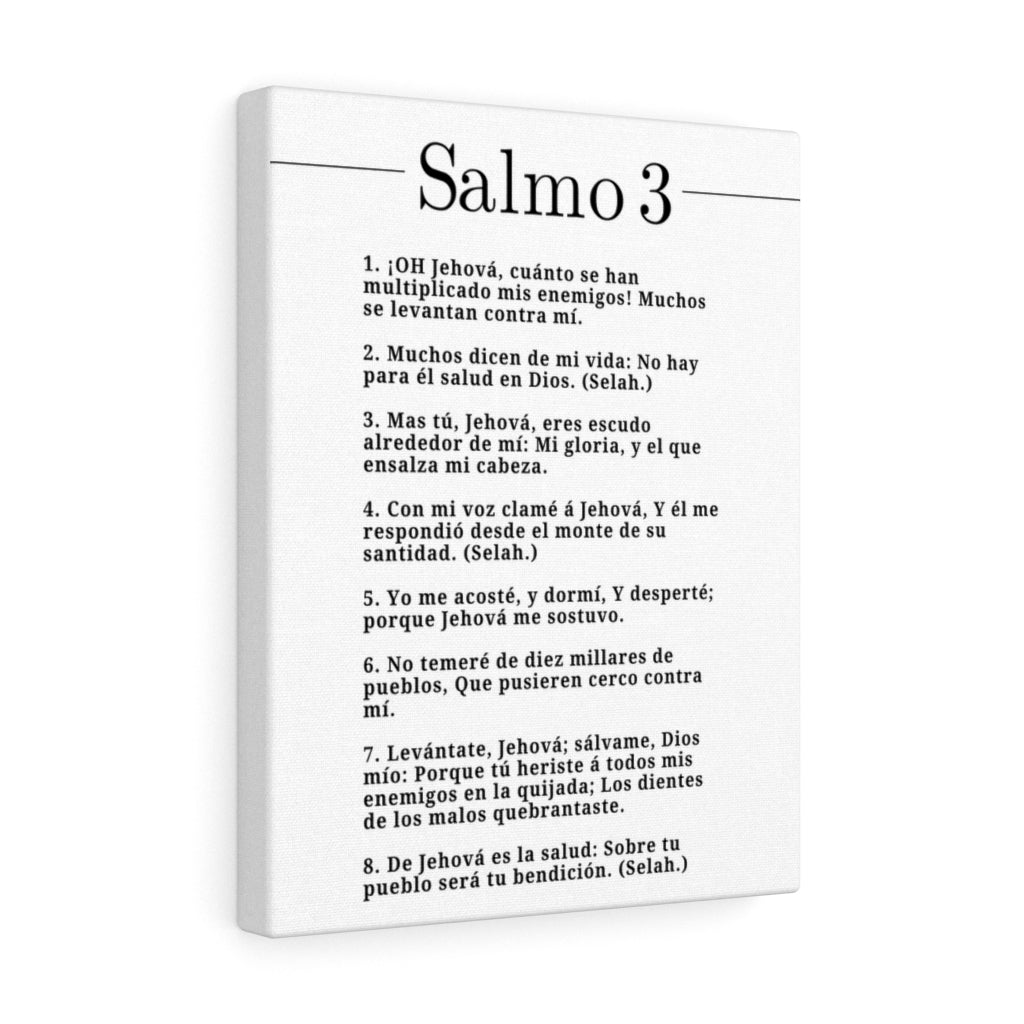 Salmo 91 Impresin De Arte Cristiano En La Pared Lista Para Colgar On Canvas  Textual Art