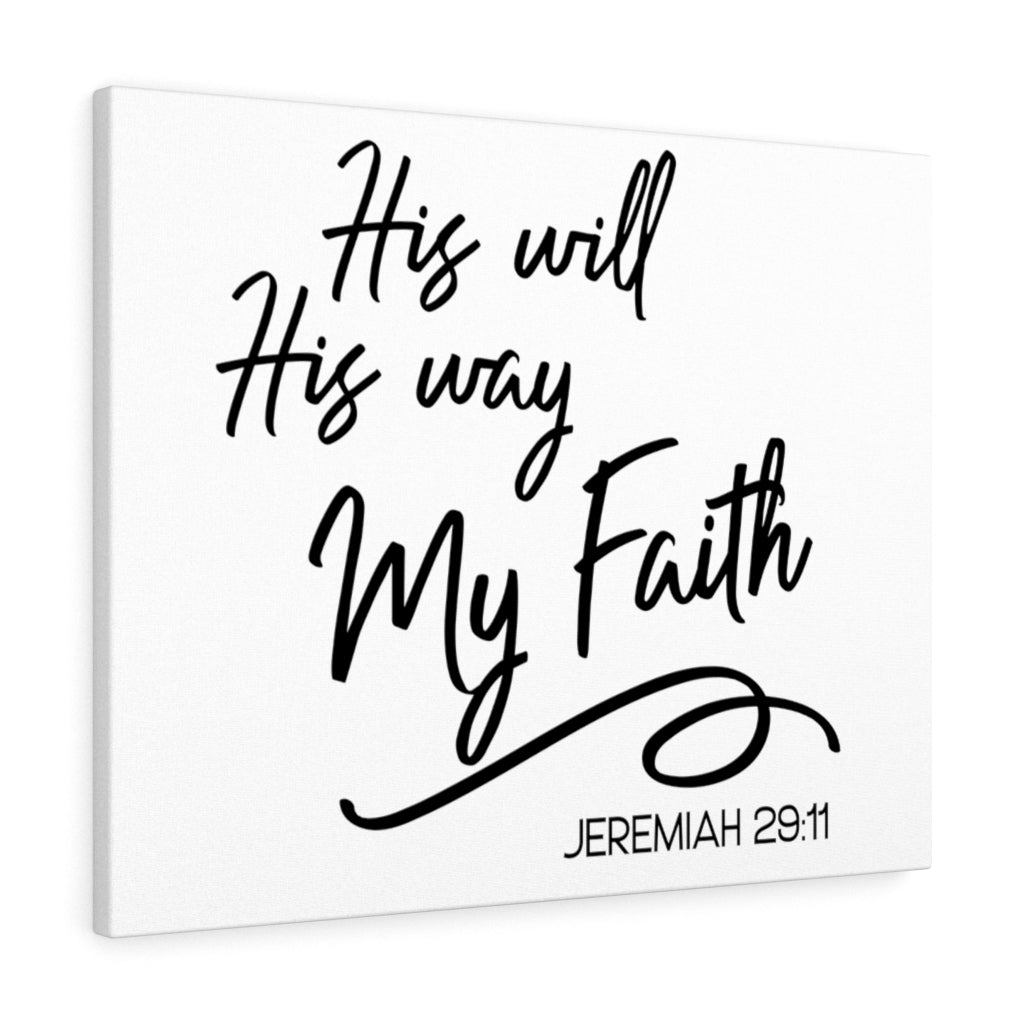 Scripture Walls His Will His Way My Faith Jeremiah 29:11 Bible