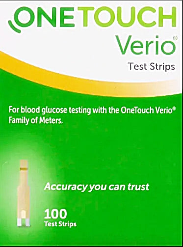 OneTouch Ultra Blue Blood Glucose Monitoring Test Strips, 100 ct —  Mountainside Medical Equipment