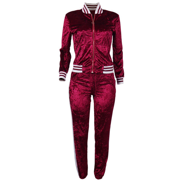 velour one piece jumpsuit womens