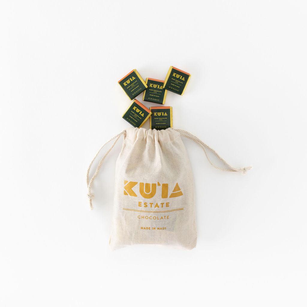 Maui Ku'ia Estate® Dark Chocolate Bulk Bag