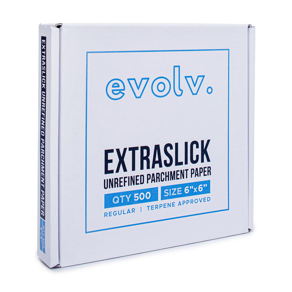 EVOLV, Parchment Squares, Pre-Folded & Extra-Slick Sheets, 6x6