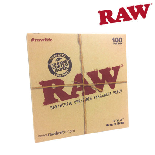 Raw 5x5 Parchment Paper Squares  Raw 5x5 Parchment Squares – SmokeTokes