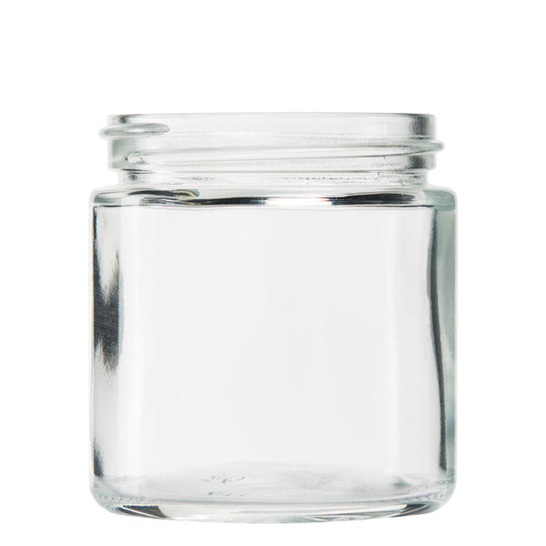 3oz Glass Jar with Black Child-Resistant Lid