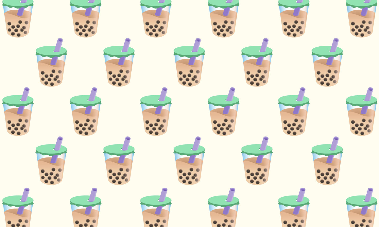 Boba Tea Inspired Wallpaper   YouTube