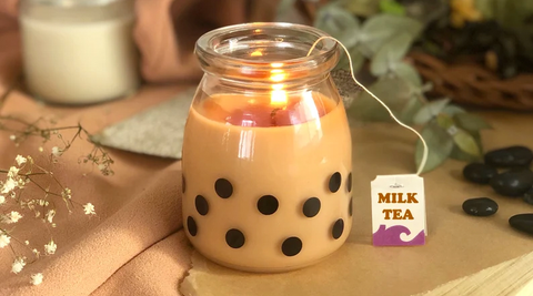 Boba candle