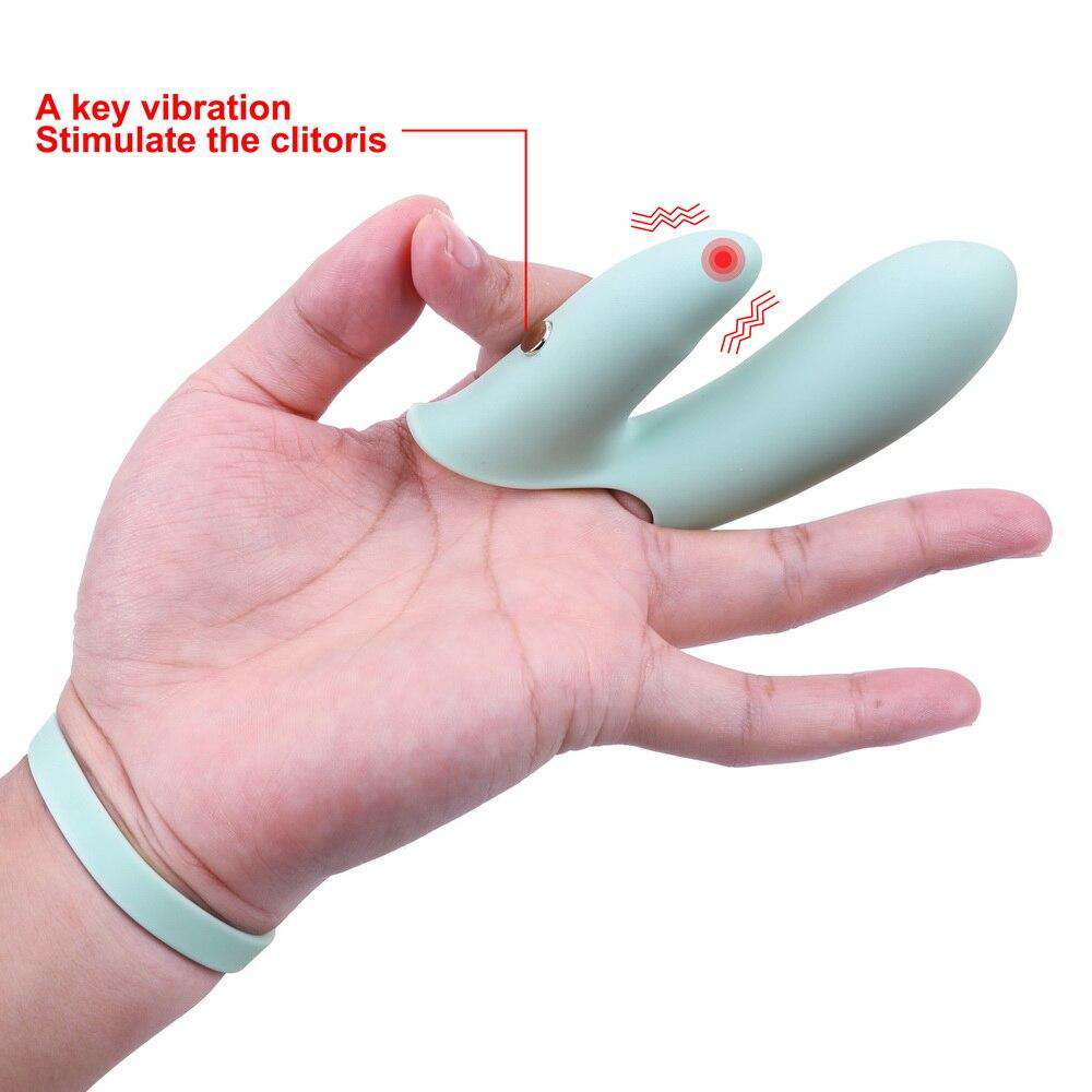 Vibrator Finger Sleeve Dildo Clit Vibrator G-spot free s | Israel-Cart